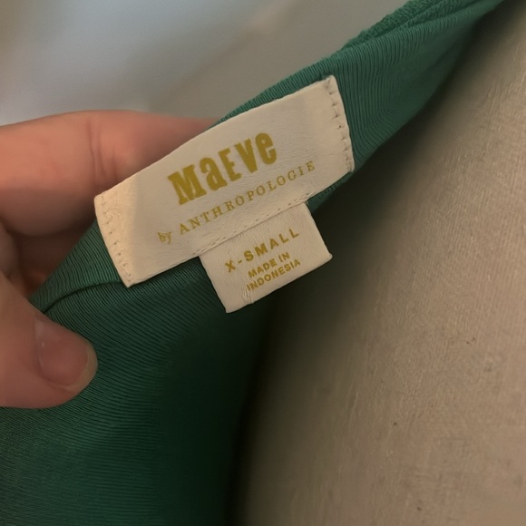 Maeve Stretchy Kelly Green Dress - Picture 5 of 5